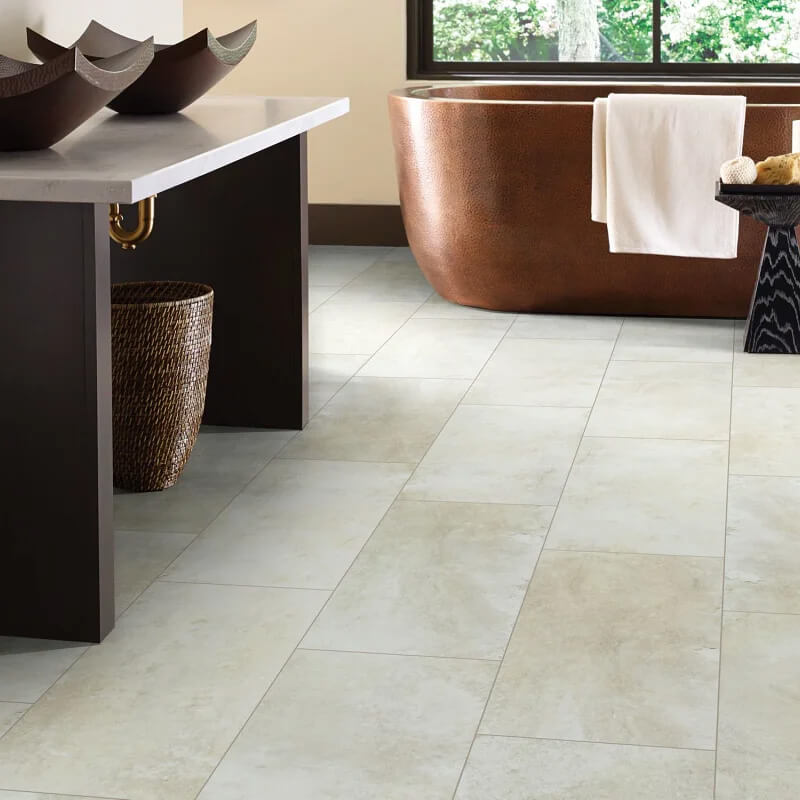luxury-vinyl-flooring-for-bathrooms | Haight Carpet & Interiors