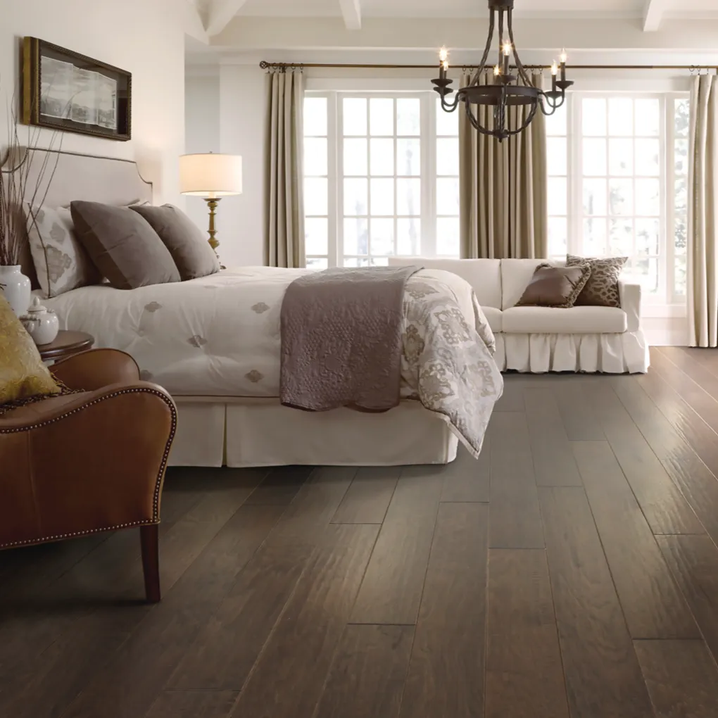 Hardwood Flooring in Bedroom | Haight Carpet & Interiors
